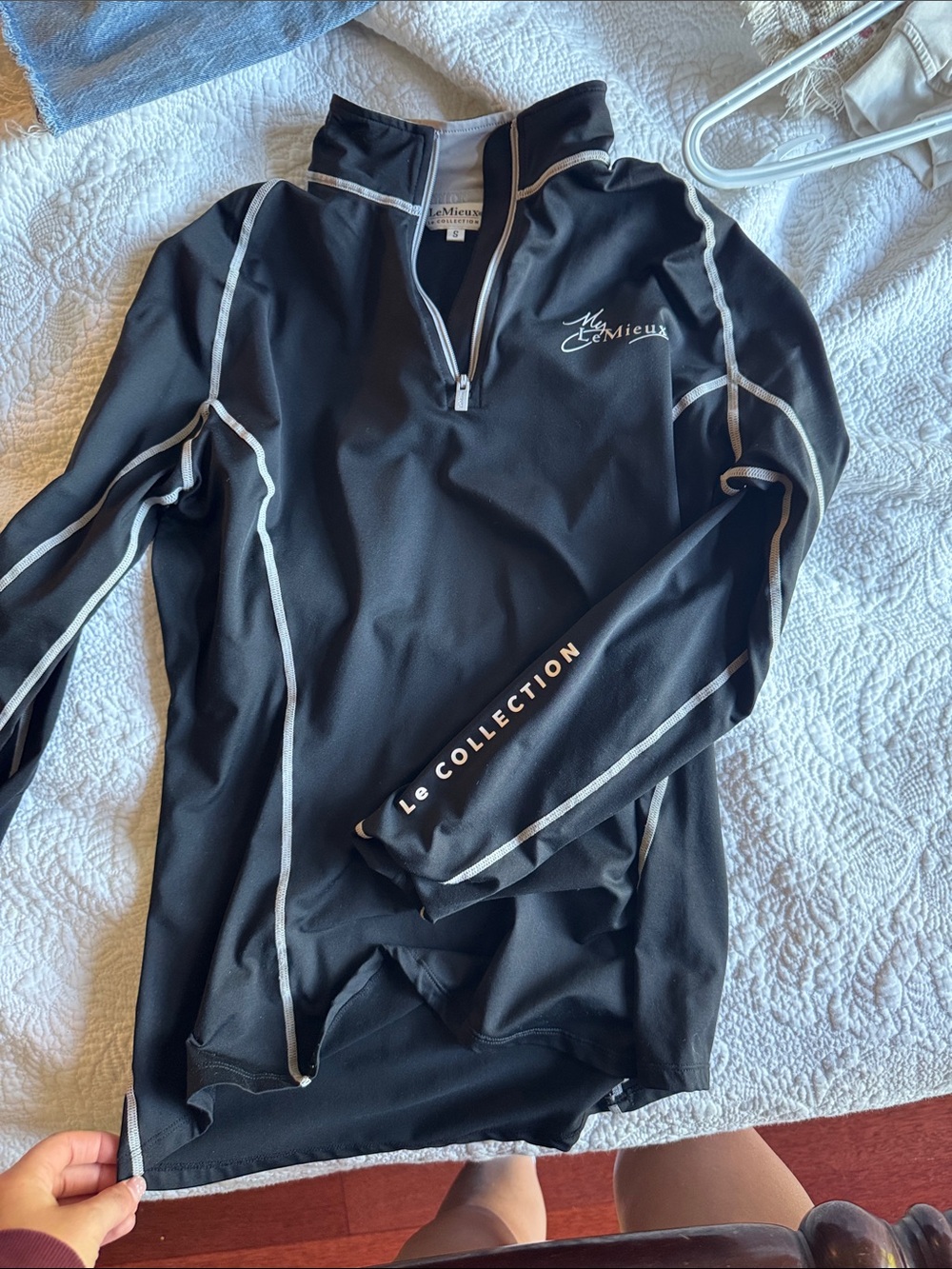 Lemieux Women’s Black Riding shirt  - Small